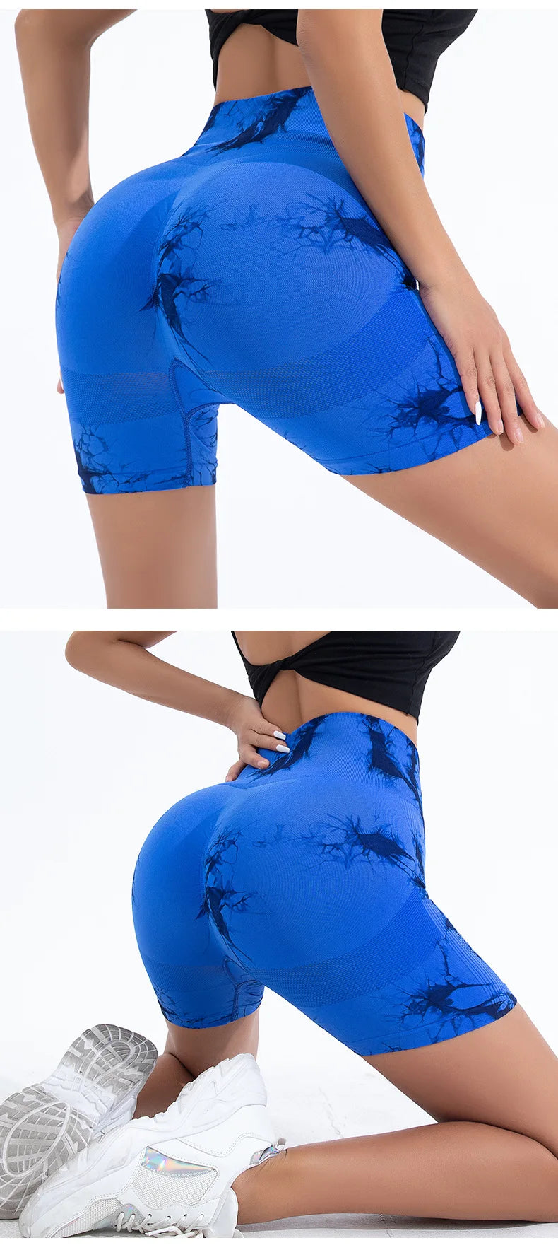 High-Waist Butt-Lift Shorts